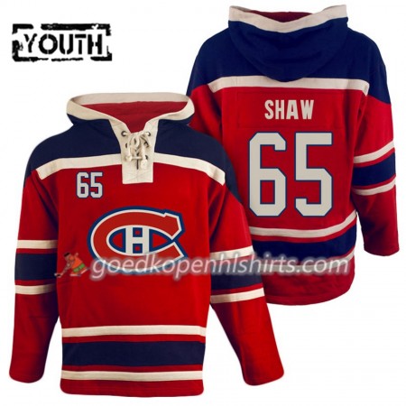 Montreal Canadiens Andrew Shaw 65 Rood Hoodie Sawyer - Kinderen